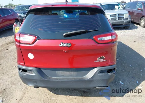 2014 Jeep Cherokee Sport z USA, uszkodzony, nr VIN 1C4PJLAB9EW162680